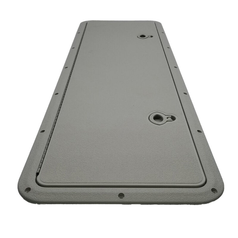 DPI 13" x 40" Flush Series Hatch, Auster Light Gray image number 3