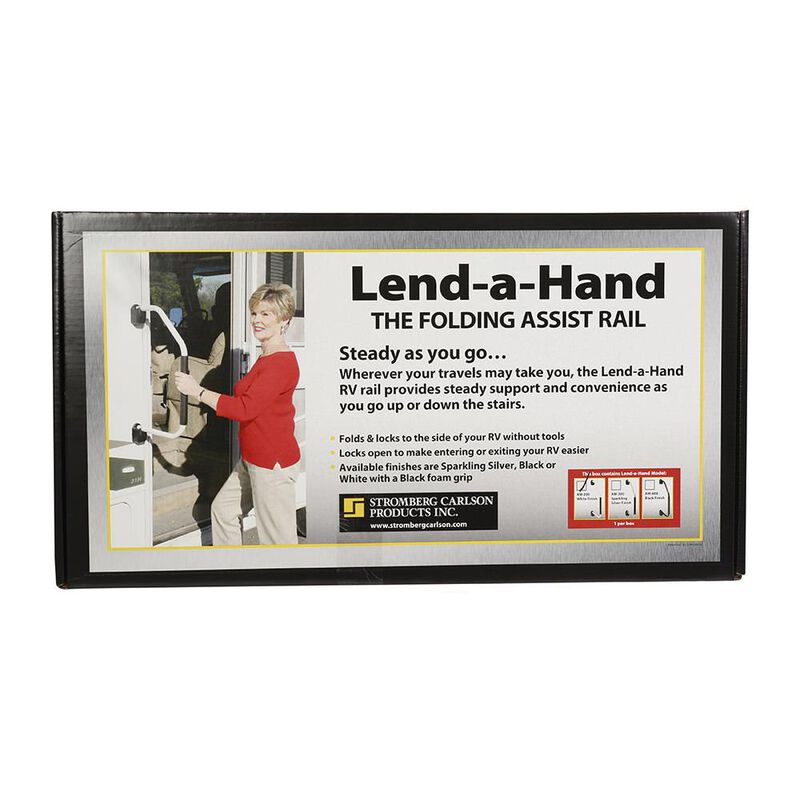 Lend-A-Hand RV Hand Rail - Polar White image number 4