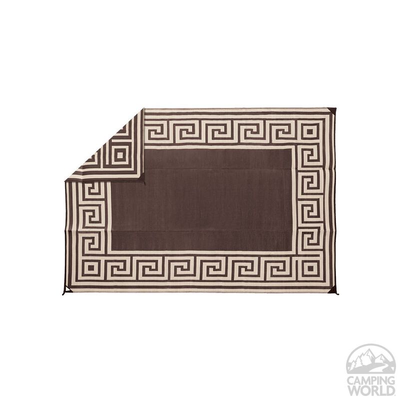 Reversible Greek Motif Design Patio Mat image number 22