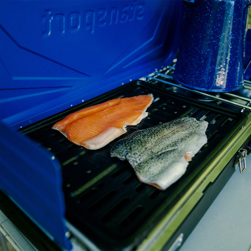 Stansport Propane Stove and Grill Combo image number 8