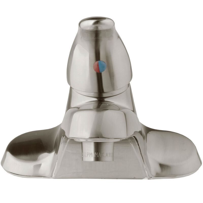 Dura Faucet Heavy-Duty Single-Lever RV Lavatory Faucet, Brushed Satin Nickel image number 2