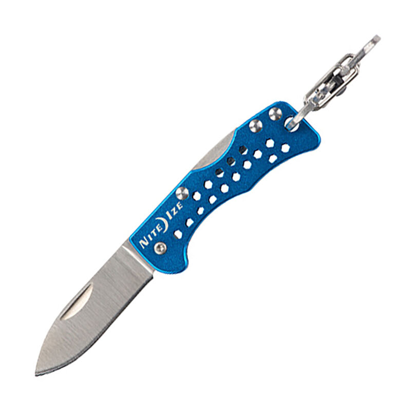 Nite Ize DoohicKey Key Chain Knife, Blue image number 1