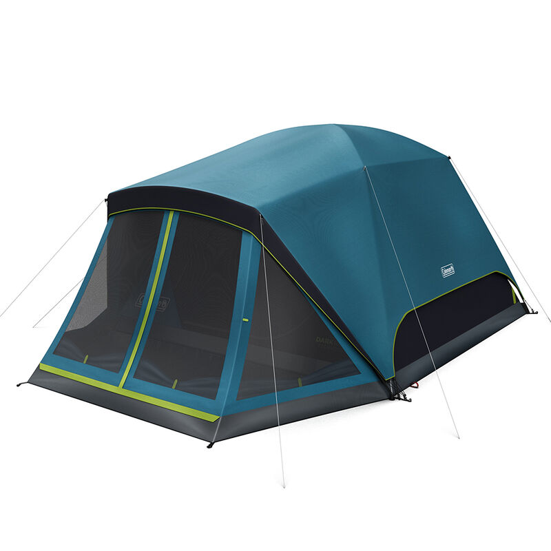 Coleman Skydome 6-Person Screen Room Camping Tent with Dark Room Technology image number 4