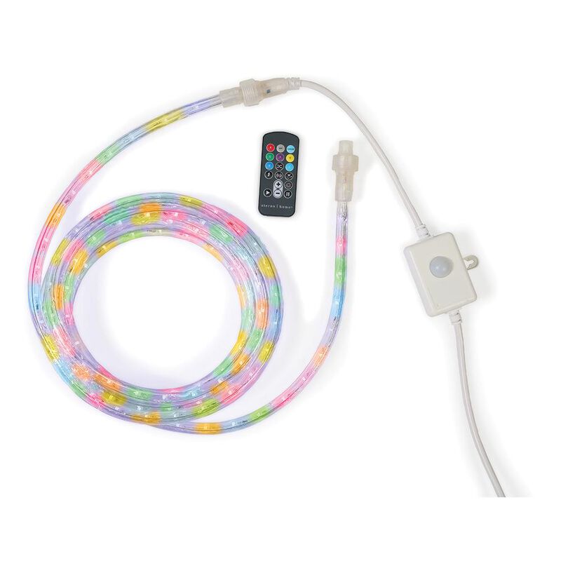 Multicolor LED Rope Light with Remote Control, 18’L image number 1