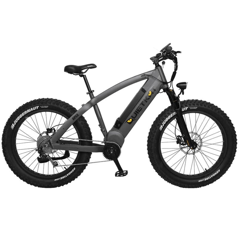 QuietKat Apex 1000-Watt Electric Mountain Bike 19", Charcoal image number 1