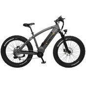 QuietKat Apex 1000-Watt Electric Mountain Bike 19", Charcoal