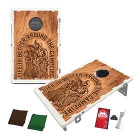 Baggo Around The Campfire 2x3 Travel Bean Bag Toss Game