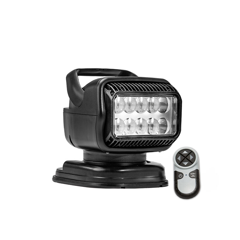 Golight GT LED Searchlight with Wireless Handheld Remote, Portable Magnetic Shoe Mount, Black