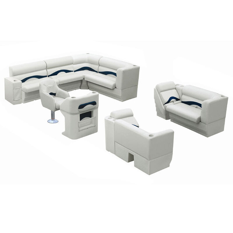 Toonmate Premium Pontoon Furniture Package, Large Boat Group image number 12