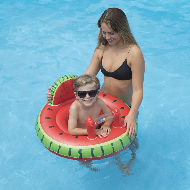 Swimline Watermelon Baby Seat Float image number 3