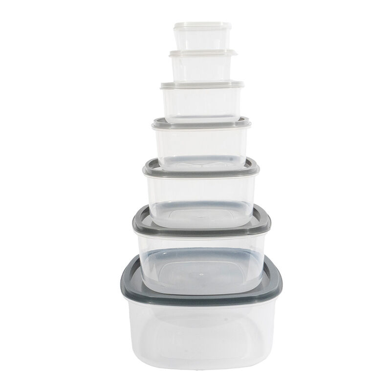 Phantom Chef Food Storage 14-Piece Square Container Set image number 1