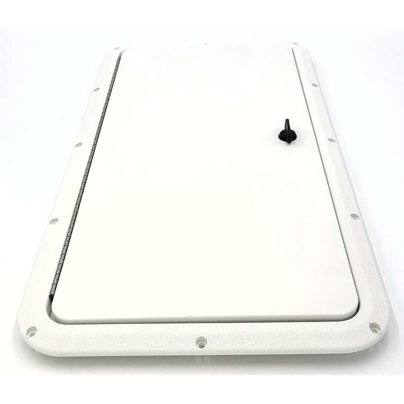 DPI Marine 13 in x 24 in Vertical Series Hatch, Polar White image number 3