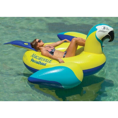 Margaritaville Parrot Head Pool Float With Bluetooth Speaker