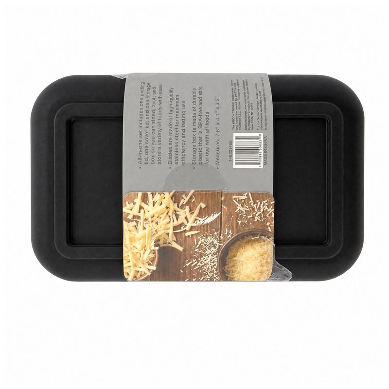 Brookstone 3-Piece Multifunctional Grater Set image number 3