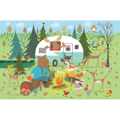 Decofoam Forest Friends Reversible Placemat