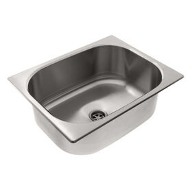 Ambassador Rectangle Stainless Steel Sink, 19-7/8" x 15-3/4"