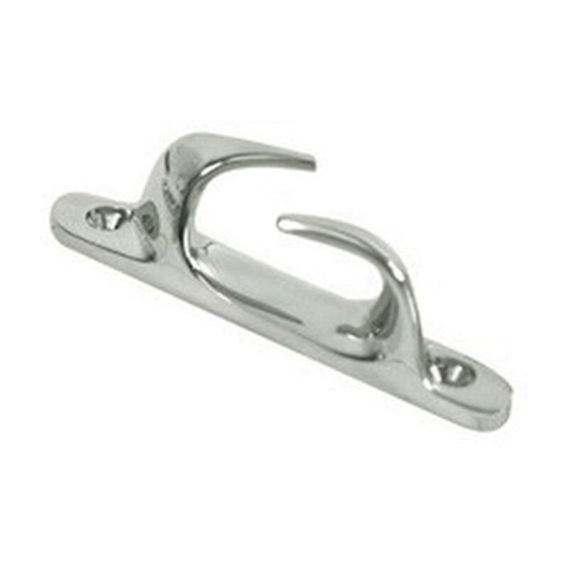 Whitecap 5-1/2" Chrome-Plated Brass Bow Chocks, Pair