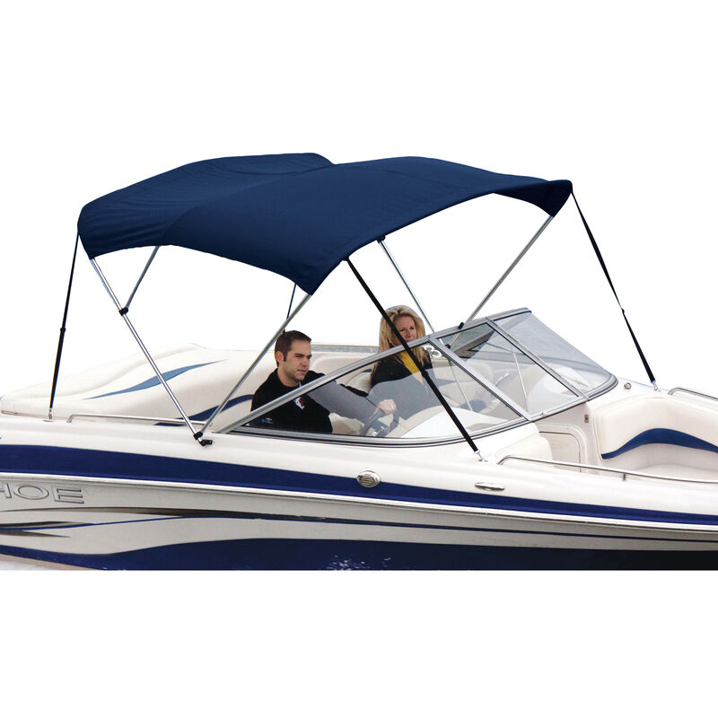 Bimini Top Sunbrella Fabric and Boot Only, 3-Bow 6'L, 46"/54"H, 79"-84"W image number 8