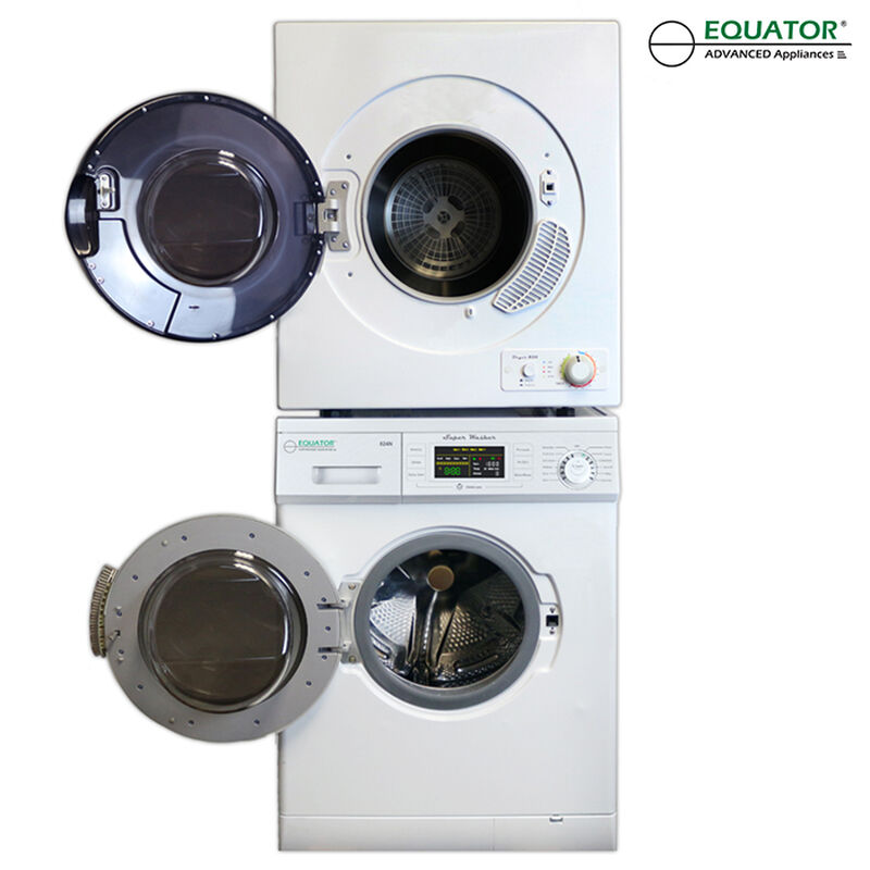 Equator Compact Stackable Washer and Dryer with Quiet, Winterize, and Auto-Dry Features, EW 824 N ED 850 image number 4