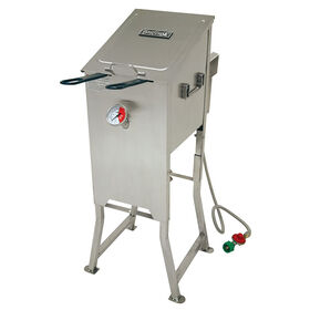 Bayou Classic&reg; 4-gal Stainless Bayou&reg; Fryer
