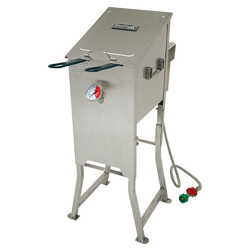 Bayou Classic&reg; 4-gal Stainless Bayou&reg; Fryer image number 1
