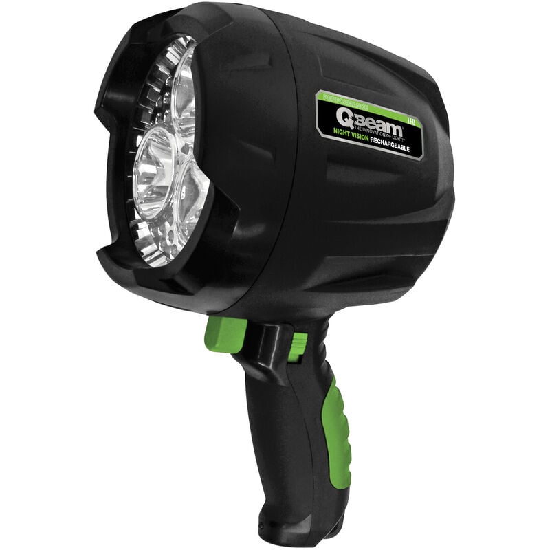 Q-Beam 3-LED Rechargeable Spotlight With Night Vision image number 1