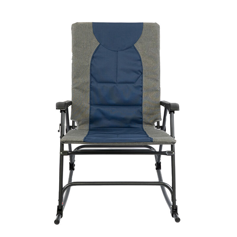 Padded Folding Outdoor Rocker image number 4