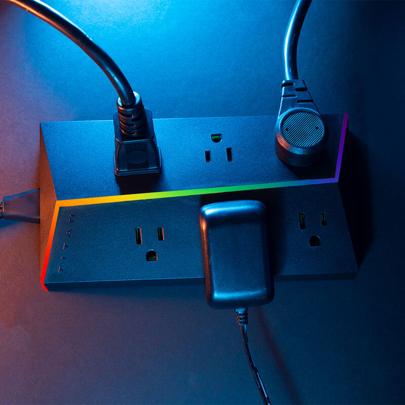 Titan 6-Outlet Surge Protector image number 7