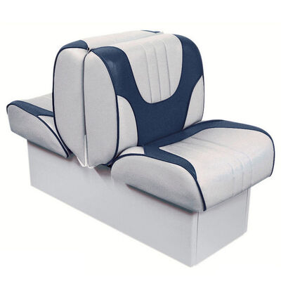 Overton's Deluxe Back-to-Back Lounge Boat Seat with 8" Base
