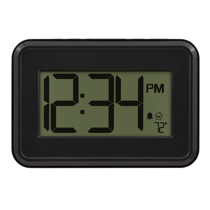 La Crosse Digital Wall Clock image number 1