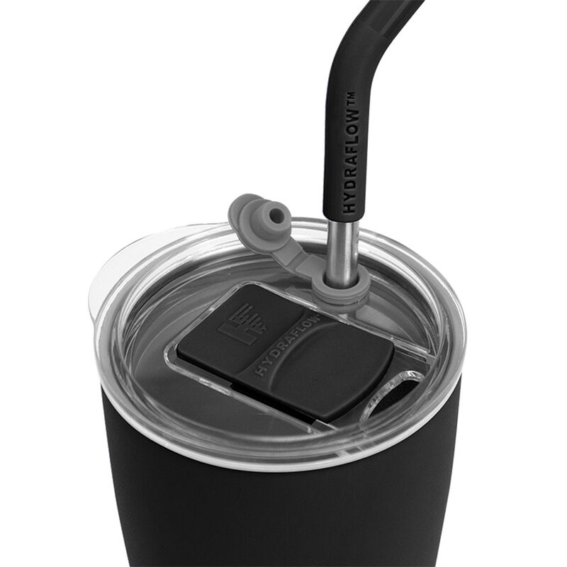 Hydraflow Capri 30oz Triple-Wall Vacuum Insulated Tumbler with Straw image number 2