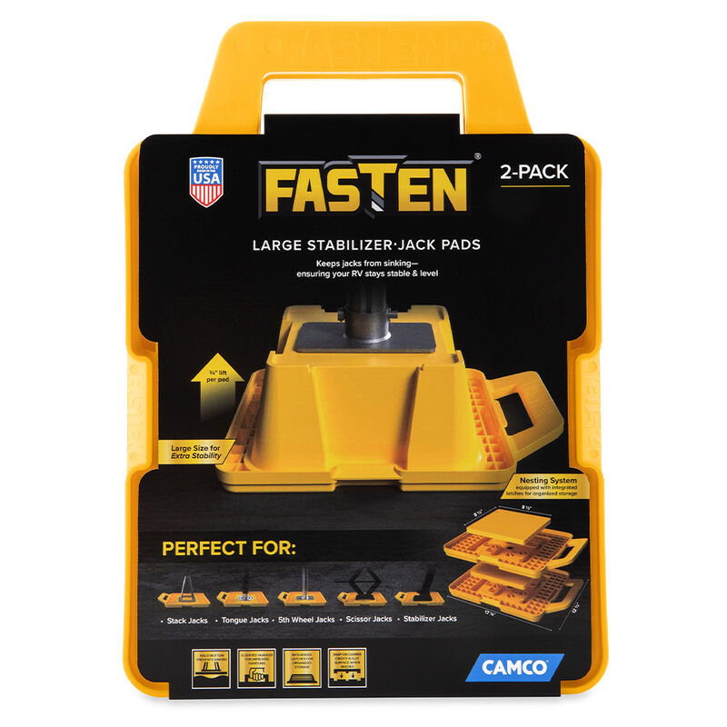 Camco FasTen Big Block Jack Pads (2 Pack) image number 9