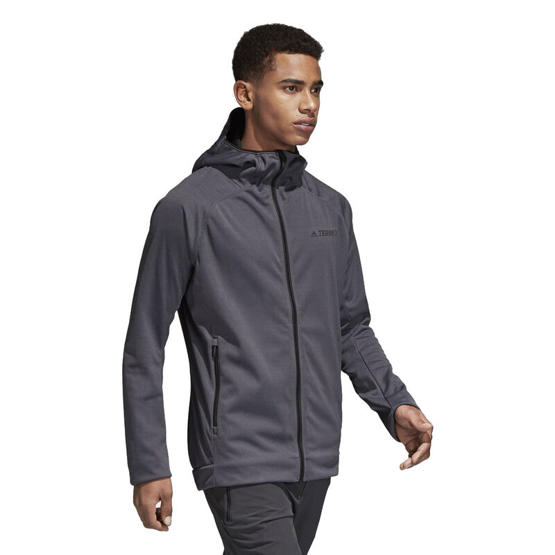 Adidas Men's Stretch Softshell Jacket image number 3