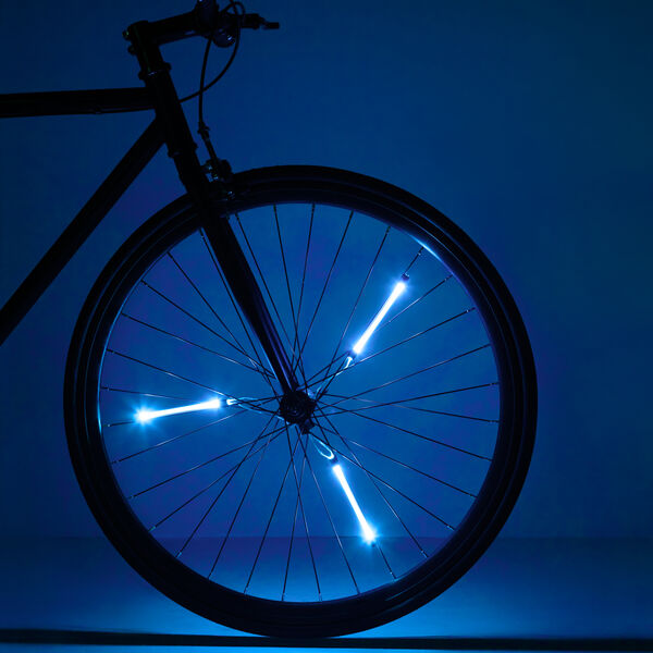 Spin Brightz Bicycle Spoke Lights, Blue Overton's