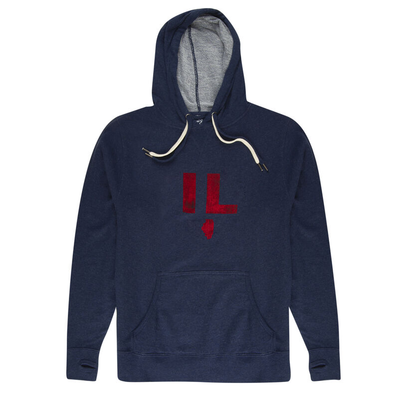 Local Yokel Men&rsquo;s Illinois Brief Pullover Hoodie image number 1