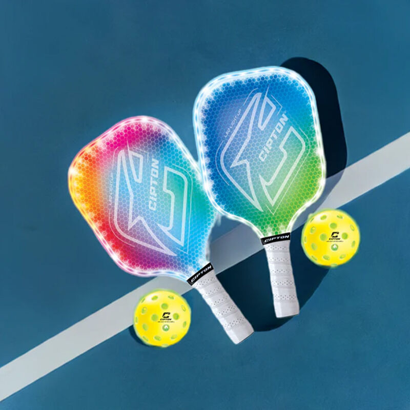 Cipton LED Light-Up Pickleball Set with Net image number 3