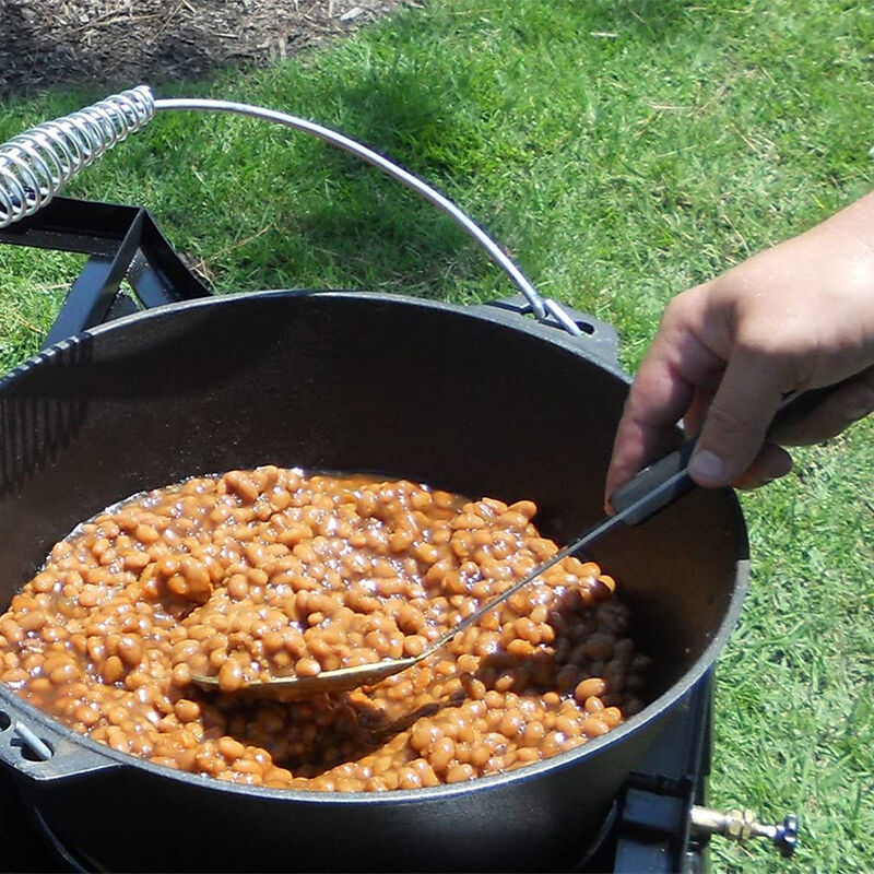 King Kooker 16-Quart Pre-Seasoned Cast Iron Dutch Oven image number 2
