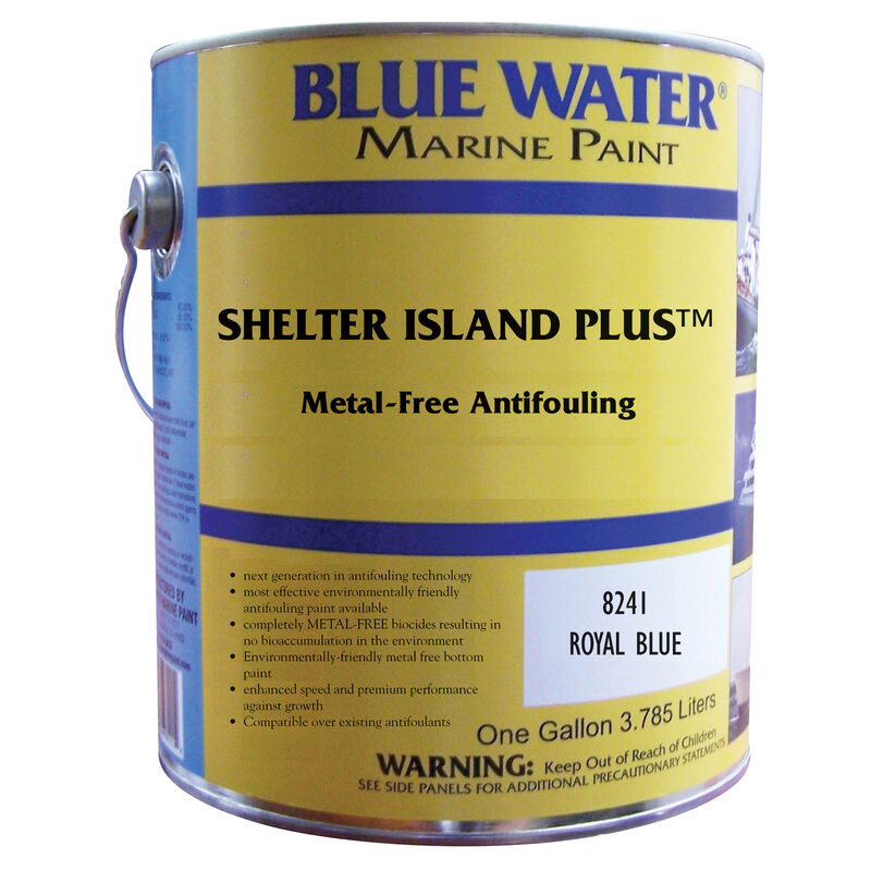 Blue Water Shelter Island Plus Copper-Free Ablative, Quart image number 5
