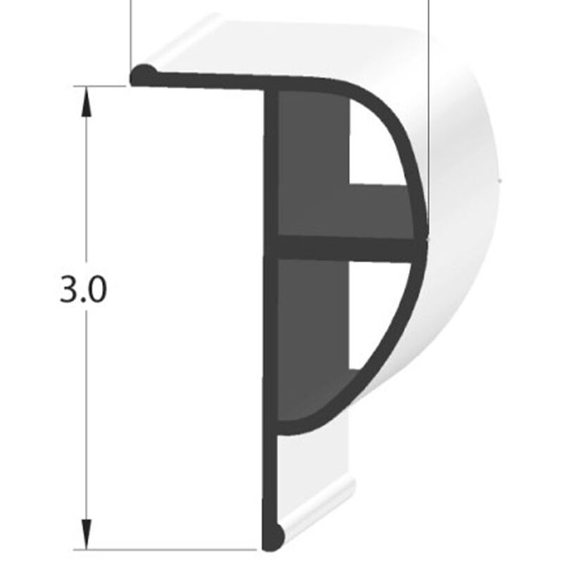 Taylor Made Dock Pro Standard P-Shape Dock Profile, 10' image number 4
