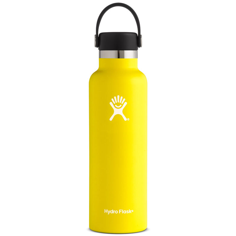 Hydro Flask 21-Oz. Vacuum-Insulated Standard Mouth Bottle With Flex Cap image number 3