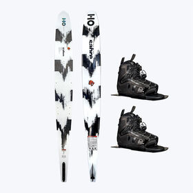 HO Sports Sabre Slalom Waterski with Double Stance 130 Boots