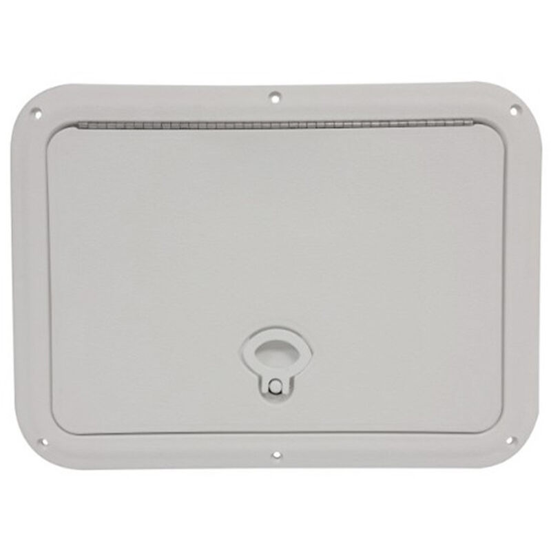 DPI Marine DPF White Flush Series Hatch Door, 11" x 15" O.D. frame image number 1