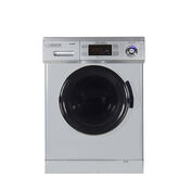 Equator Compact Combo Washer/Dryer, Black (Vented/Ventless) with Winterize and Quiet Feature, EZ 4400N WhiteSILVER