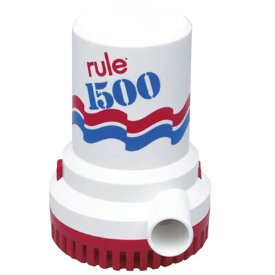 Rule Submersible Bilge Pump 02 - 1500 GPH