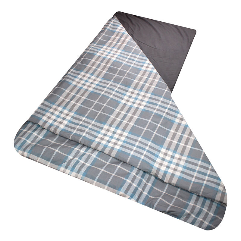 Disc-O-Bed Children's Duvalay Luxury Sleeping Pad, Ocean Plaid image number 1