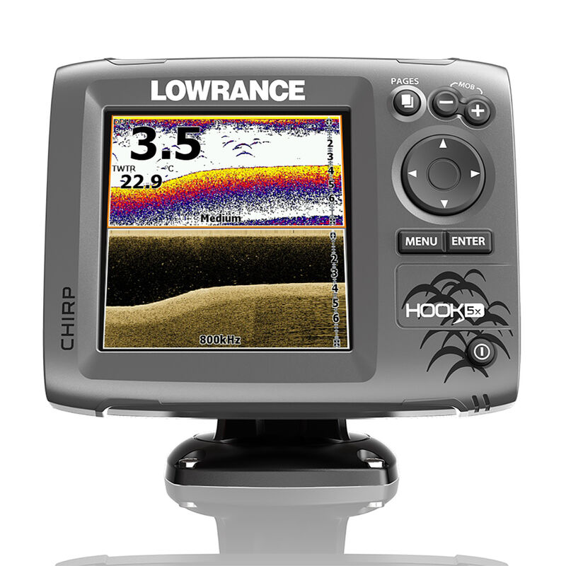 Lowrance HOOK-5x CHIRP DSI Fishfinder image number 1