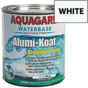 Aquagard II Alumi-Koat Water-Based Anti-Fouling Paint, Quart, White