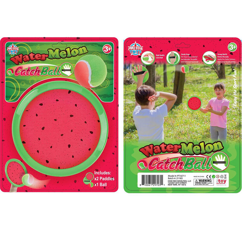 Pro Star Toys Velcro Catch Ball Set, Watermelon image number 3