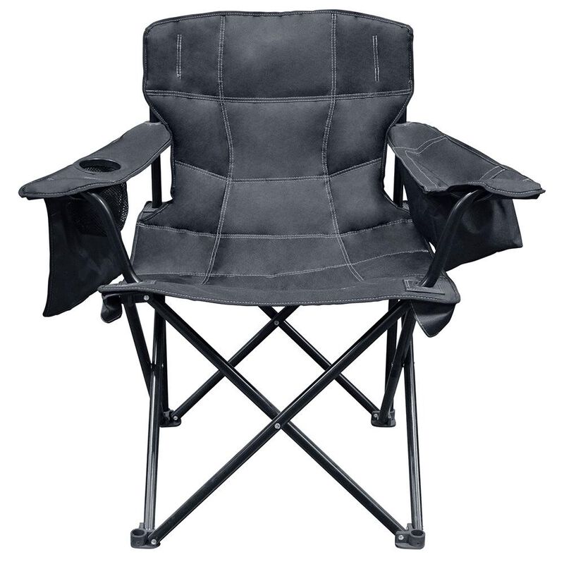 Caravan Canopy Elite Quad Chair, Solid Black image number 1