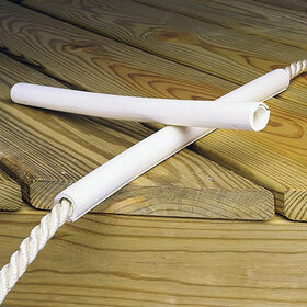 Rubber Chafe Guards White for 1/2" - 5/8" lines